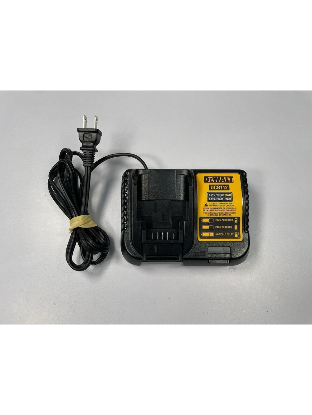 DEWALT DCB112 12V 20V MAX Lithium Ion Battery Charger OEM Tested